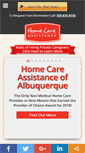 Mobile Screenshot of homecareassistanceofalbuquerque.com